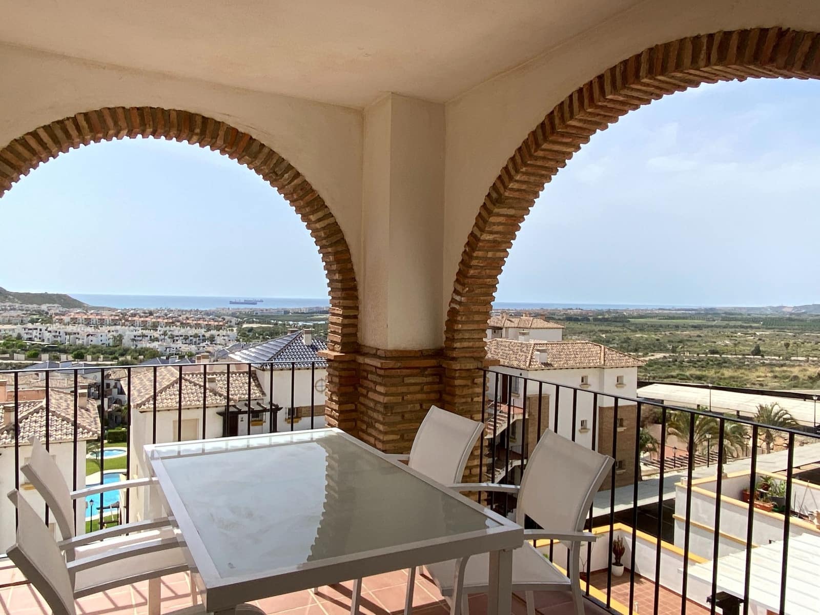 2 Zimmer Apartment zu vermieten in Vera mit Pool Garage - 995 € (Ref: 9603156)