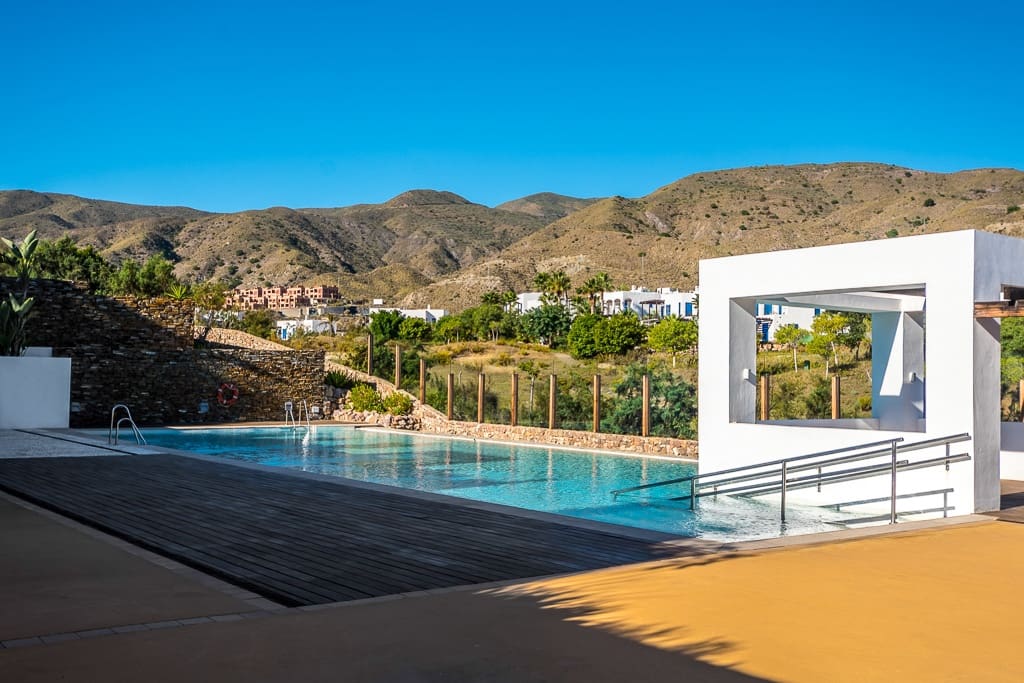 2 soverom Penthouse til leie i Mojacar med svømmebasseng - € 1 495 (Ref: 9603165)