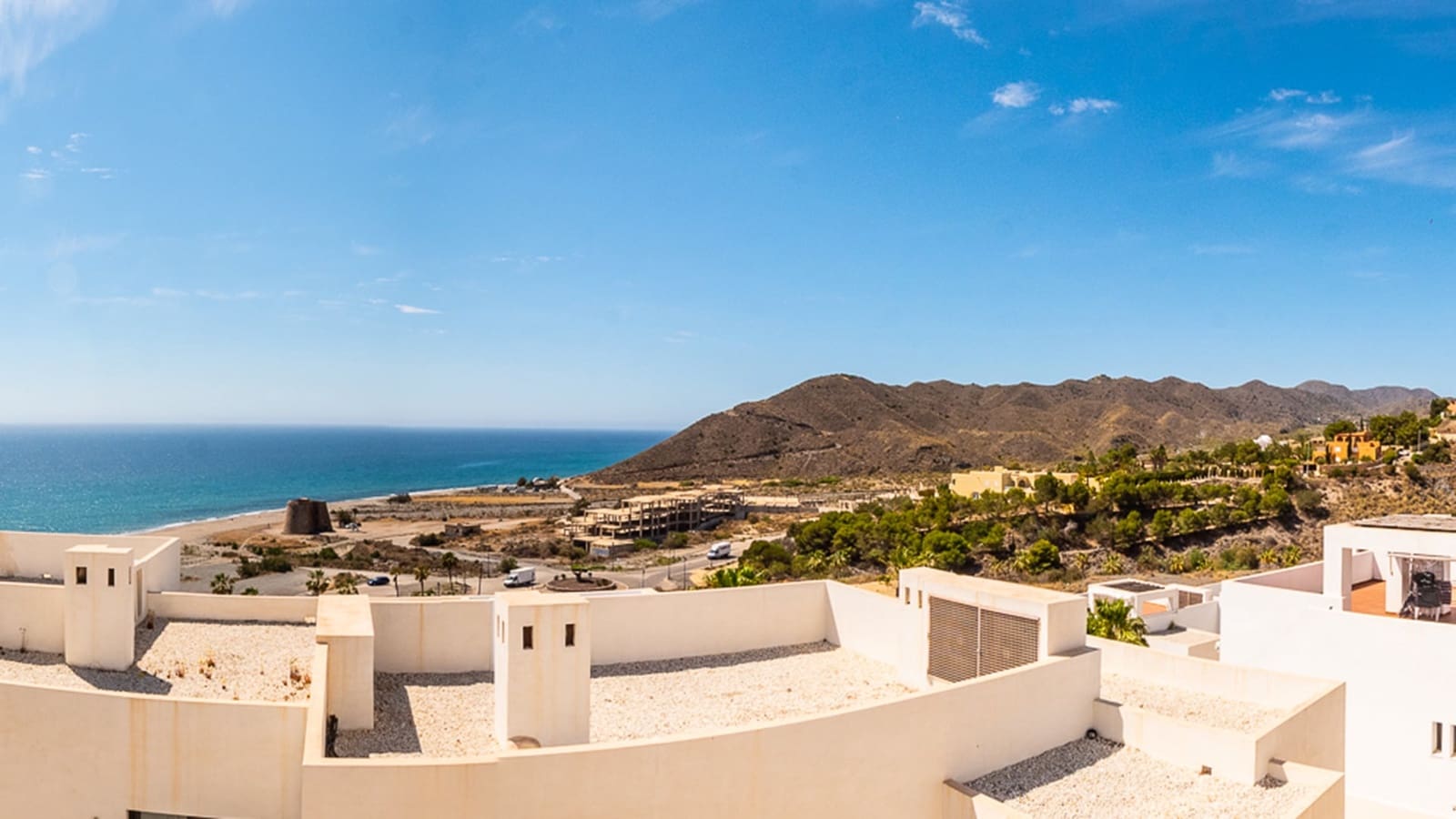 2 Zimmer Penthouse zu vermieten in Mojacar mit Pool - 1.495 € (Ref: 9603165)
