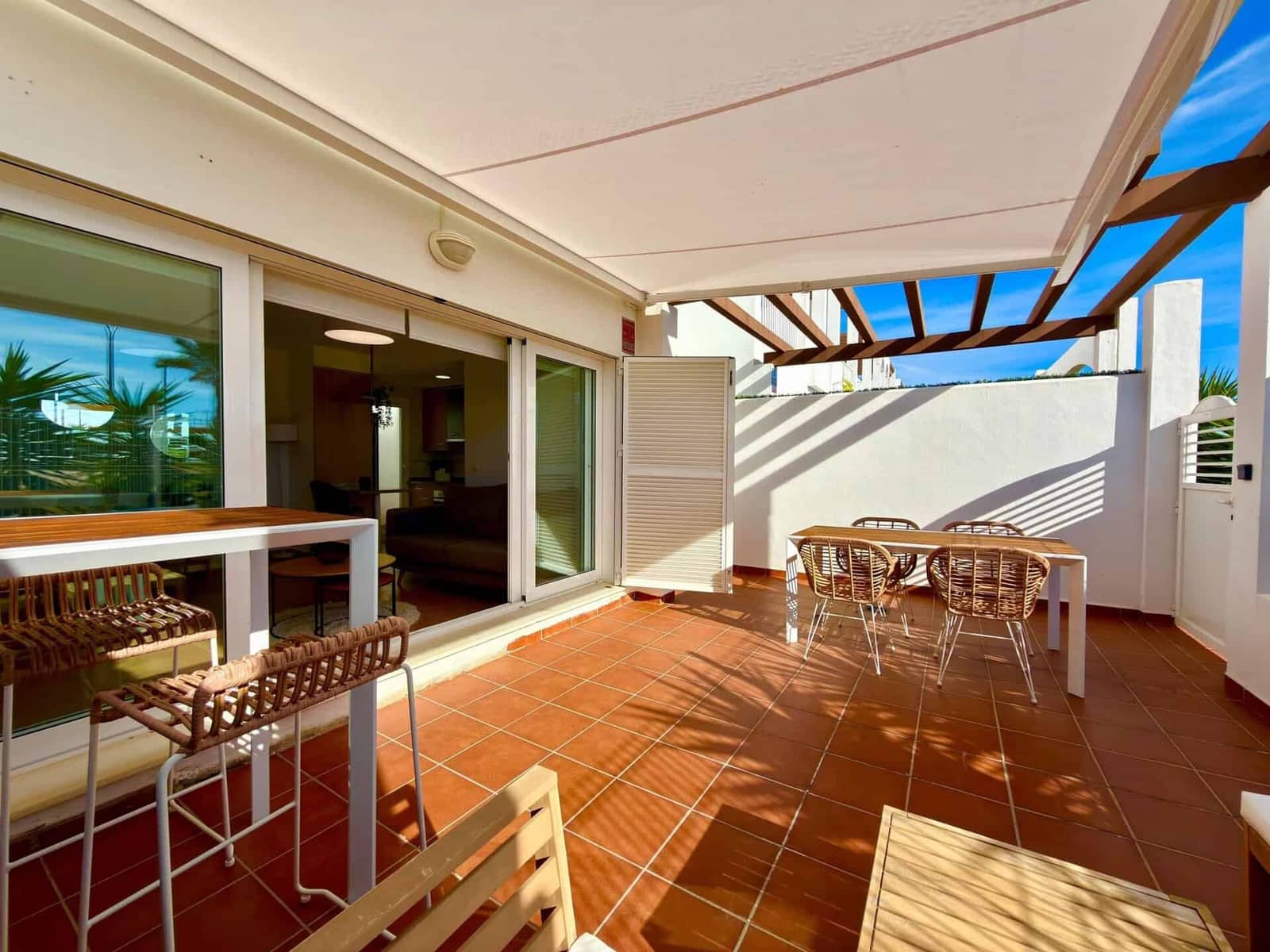 Appartement de Plage de 3 chambres à louer à Mojacar avec piscine garage - 1 395 € (Ref: 9603168)