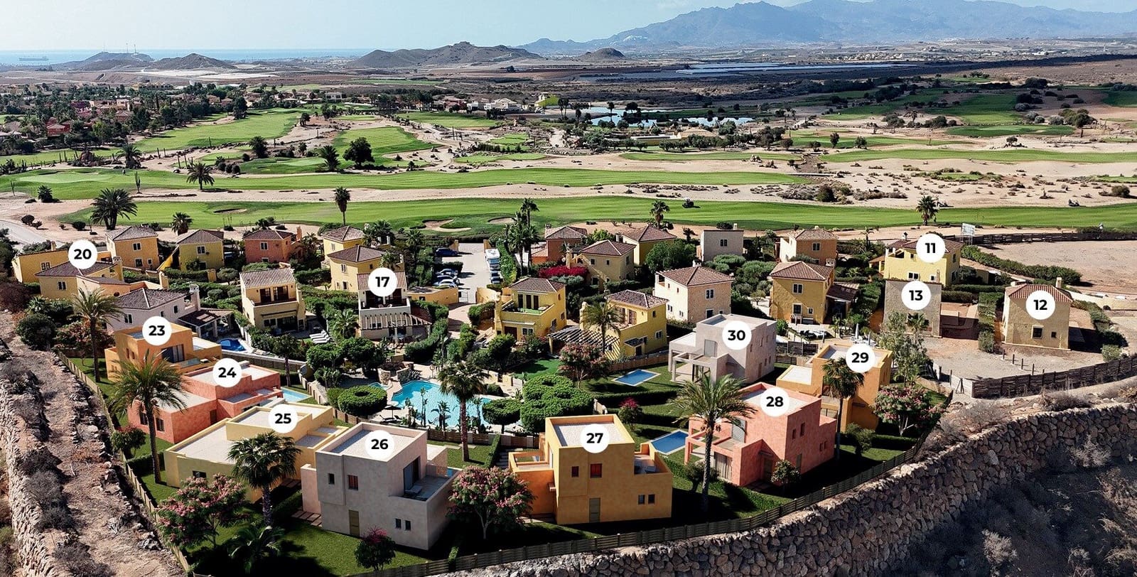 3 sypialnia Willa na sprzedaż w Vera z basenem garażem - 470 000 € (Ref: 9603172)