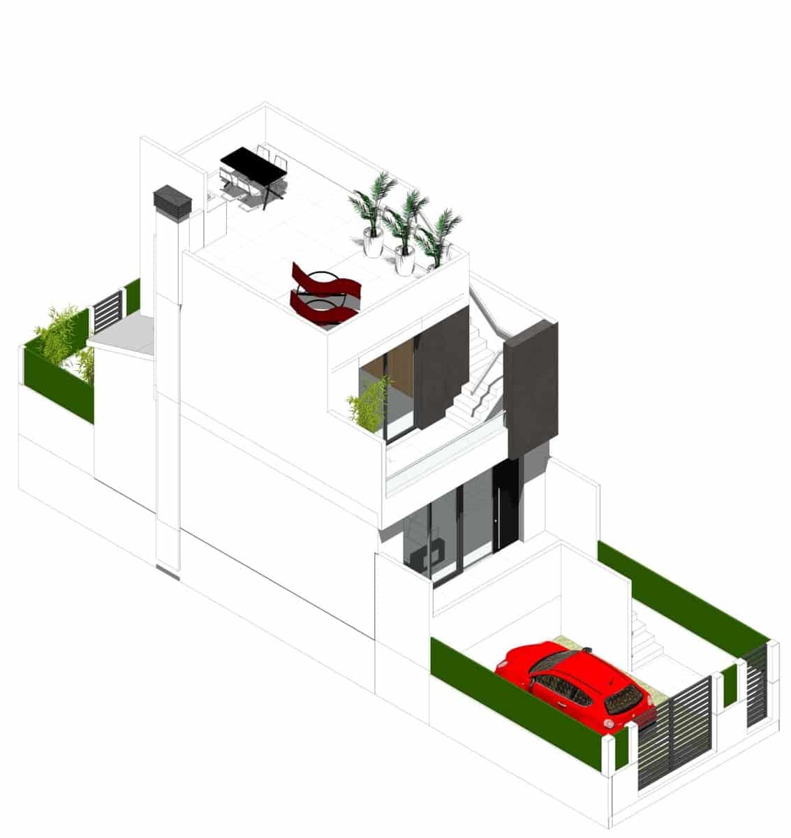 3 slaapkamer Halfvrijstaande villa te koop in Cox met zwembad garage - € 209.000 (Ref: 9603179)