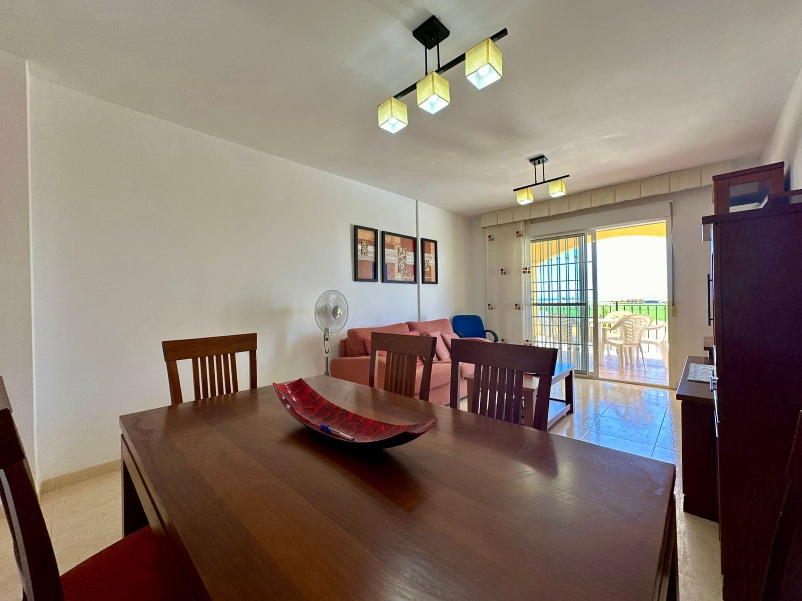 2 sovrum Strandlägenhet att hyra i Palomares med pool garage - 795 € (Ref: 9603181)