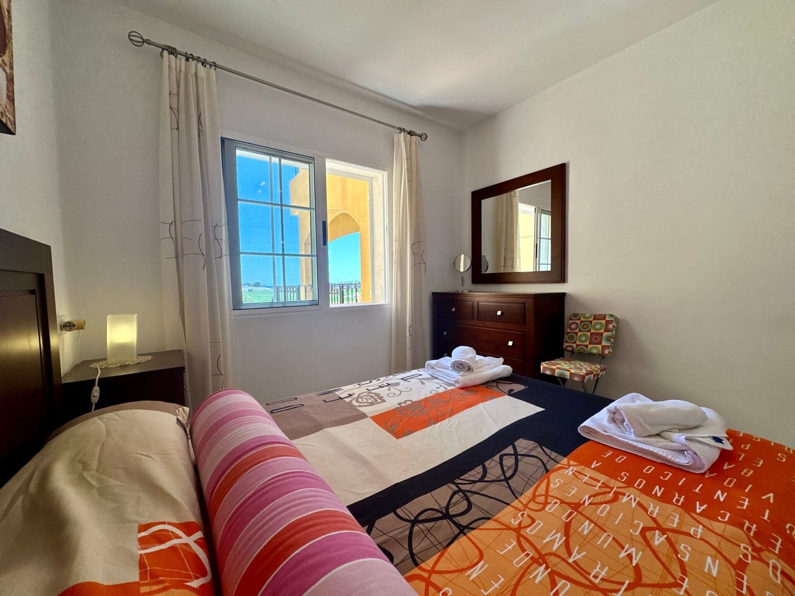 2 sovrum Strandlägenhet att hyra i Palomares med pool garage - 795 € (Ref: 9603181)