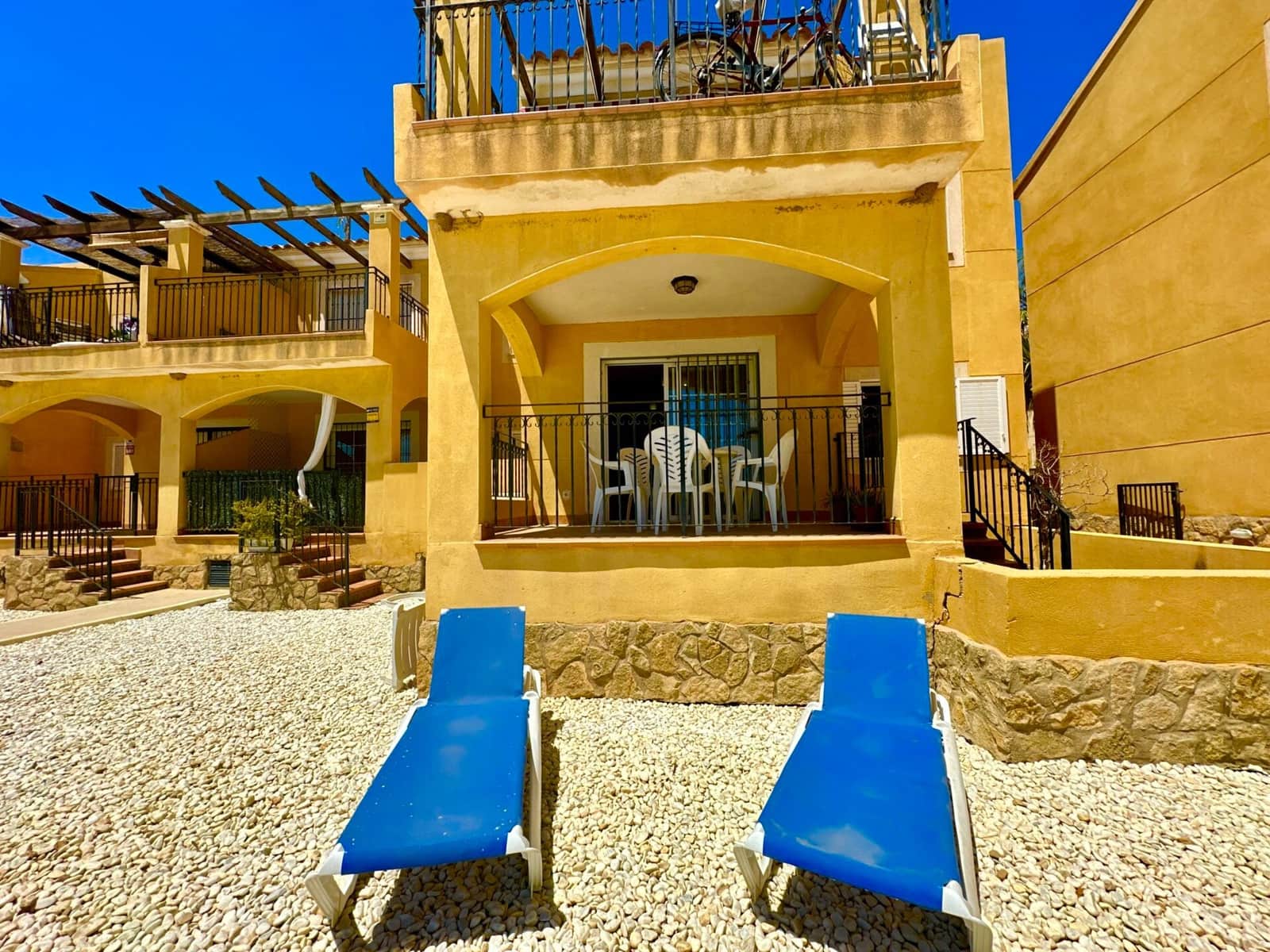 2 sovrum Strandlägenhet att hyra i Palomares med pool garage - 795 € (Ref: 9603181)
