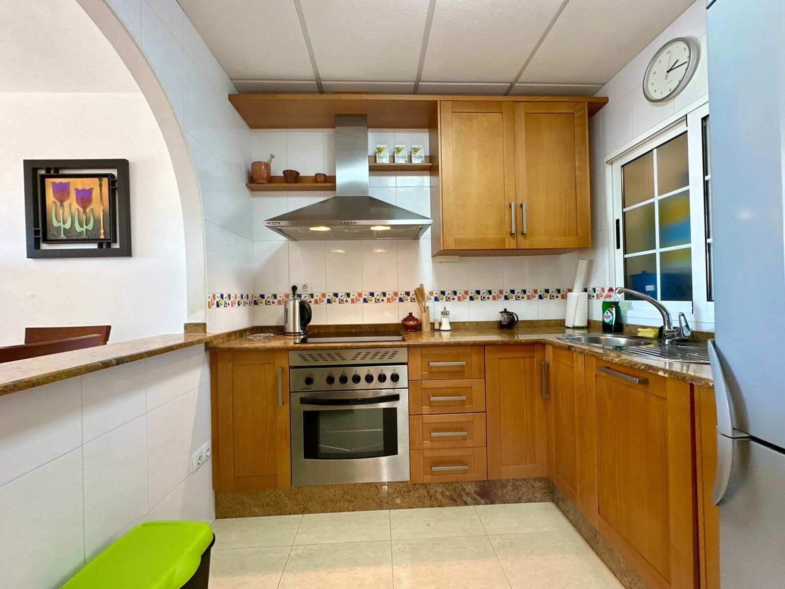 2 sovrum Strandlägenhet att hyra i Palomares med pool garage - 795 € (Ref: 9603181)