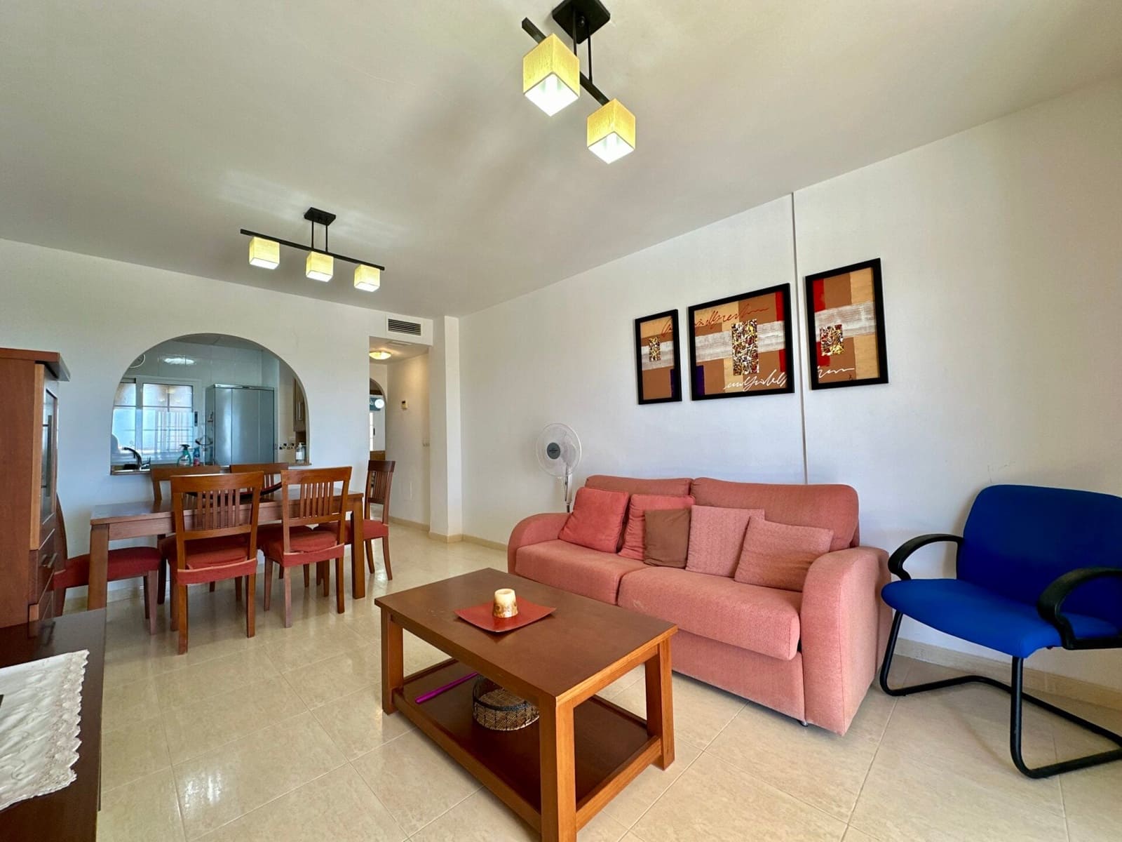 2 sovrum Strandlägenhet att hyra i Palomares med pool garage - 795 € (Ref: 9603181)