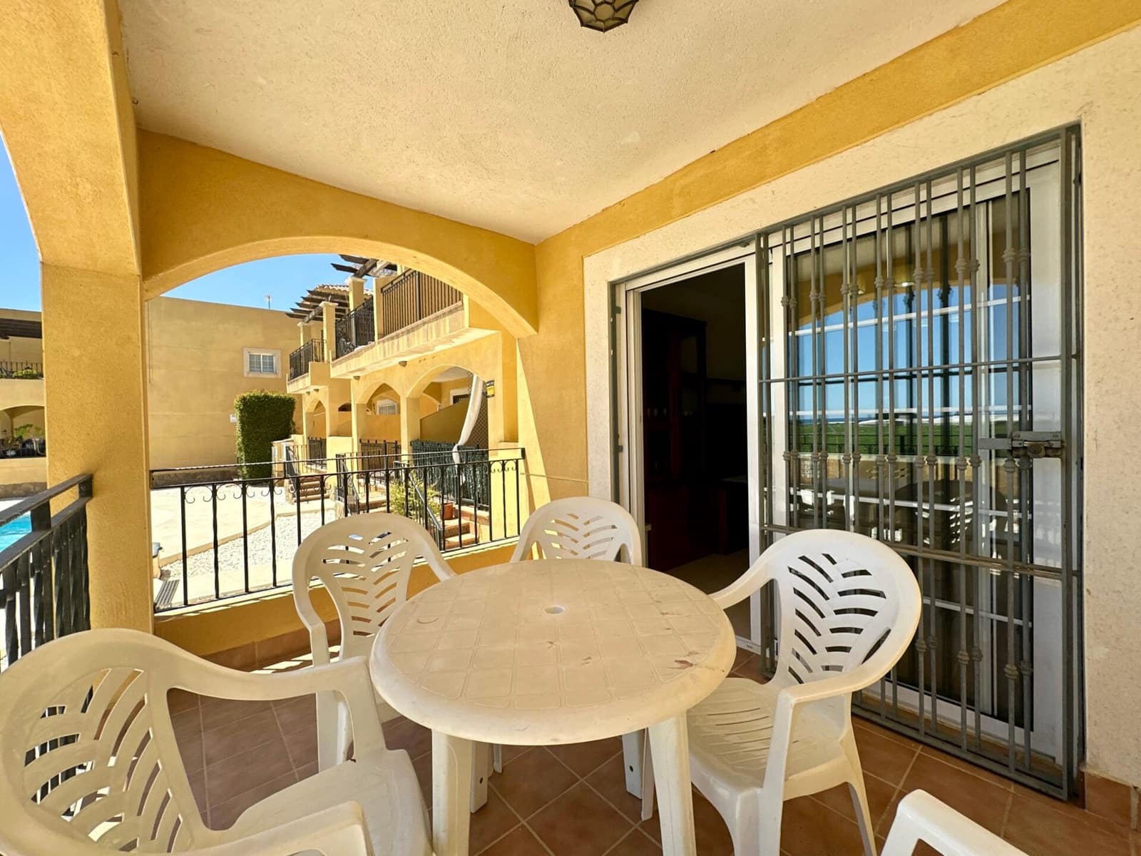 2 sovrum Strandlägenhet att hyra i Palomares med pool garage - 795 € (Ref: 9603181)