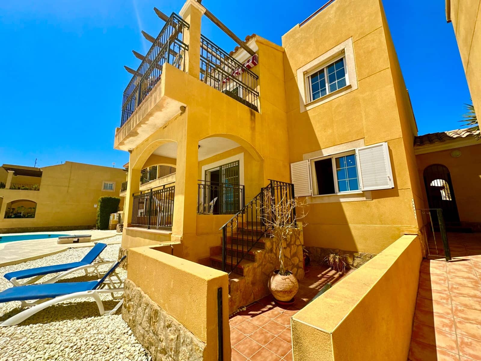 2 sovrum Strandlägenhet att hyra i Palomares med pool garage - 795 € (Ref: 9603181)