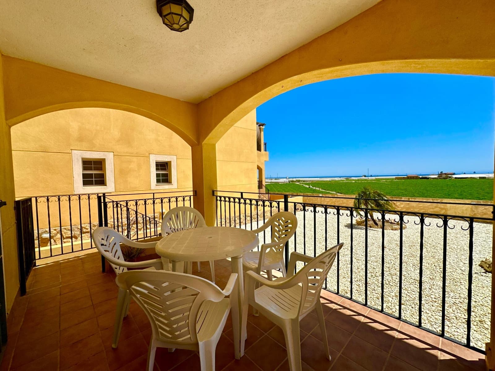 2 sovrum Strandlägenhet att hyra i Palomares med pool garage - 795 € (Ref: 9603181)