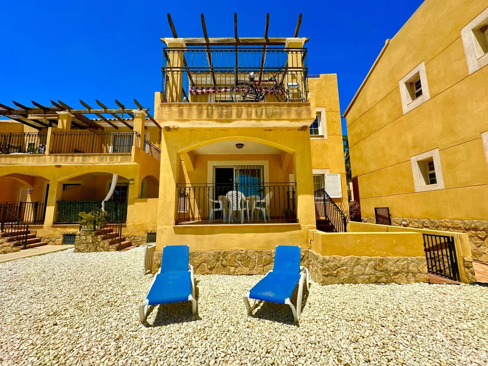 2 sovrum Strandlägenhet att hyra i Palomares med pool garage - 795 € (Ref: 9603181)