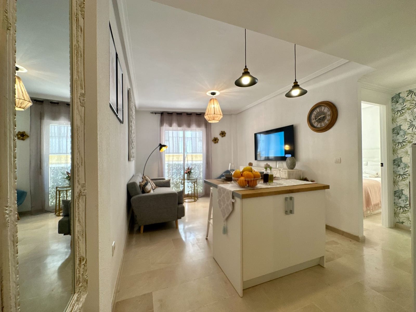 2 Zimmer Strandapartment zu vermieten in Garrucha mit Garage - 895 € (Ref: 9603192)