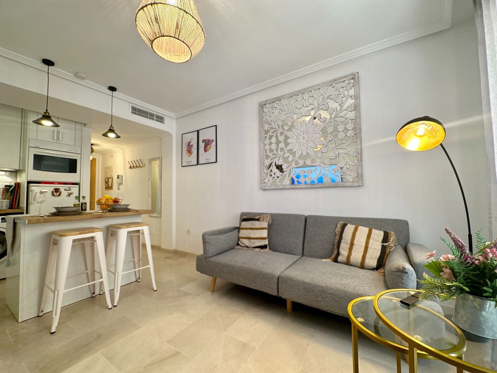 2 Zimmer Strandapartment zu vermieten in Garrucha mit Garage - 895 € (Ref: 9603192)