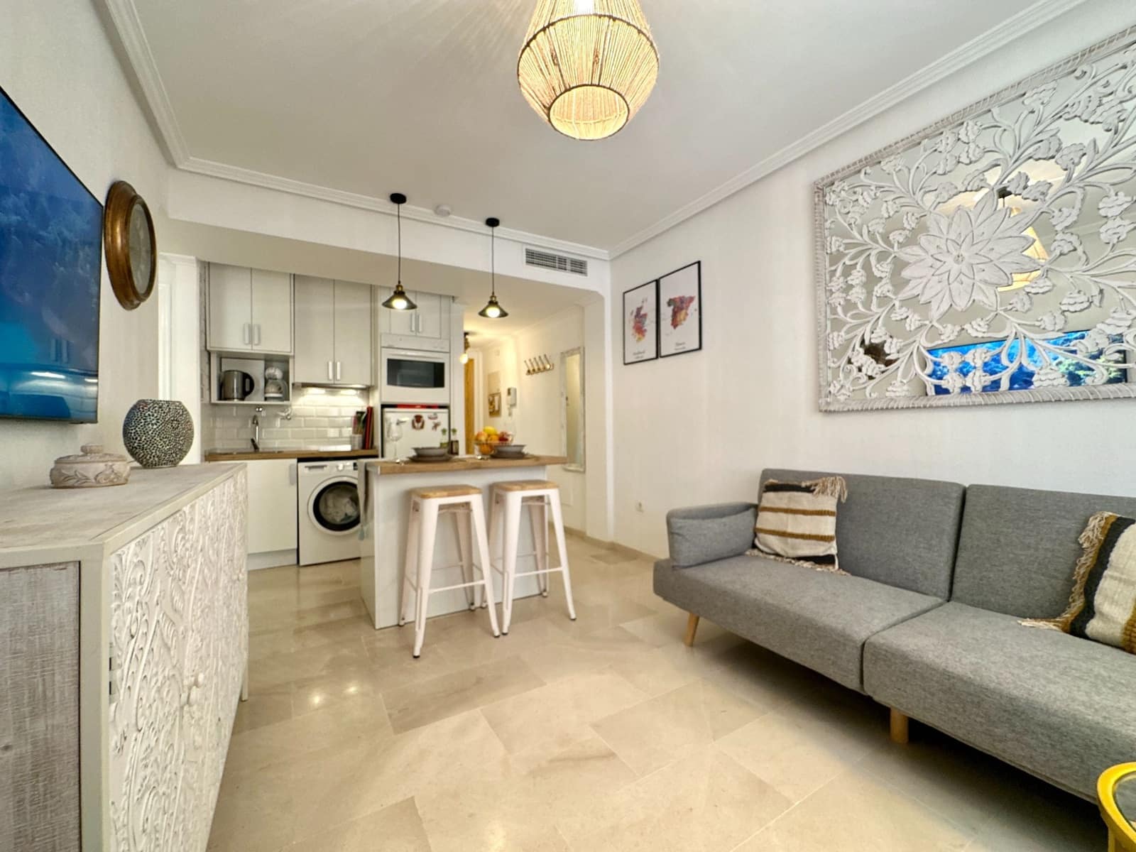 2 Zimmer Strandapartment zu vermieten in Garrucha mit Garage - 895 € (Ref: 9603192)