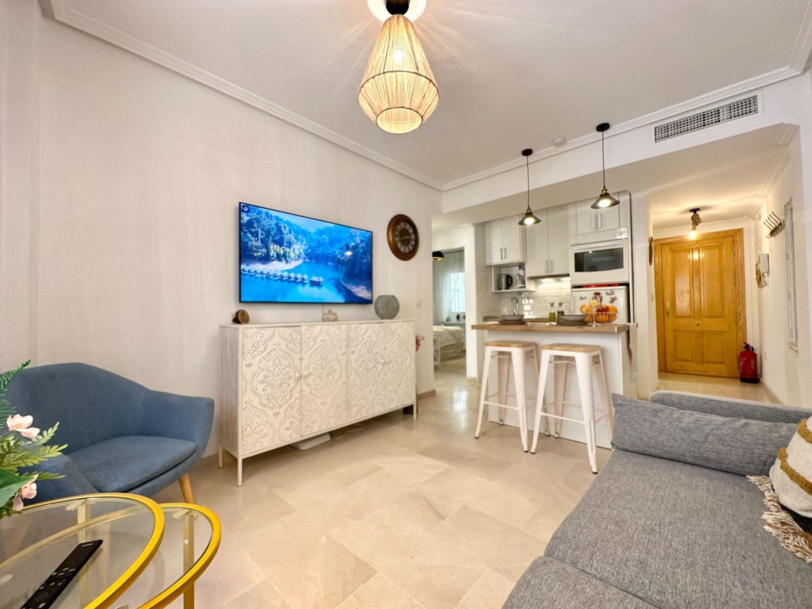 2 Zimmer Strandapartment zu vermieten in Garrucha mit Garage - 895 € (Ref: 9603192)