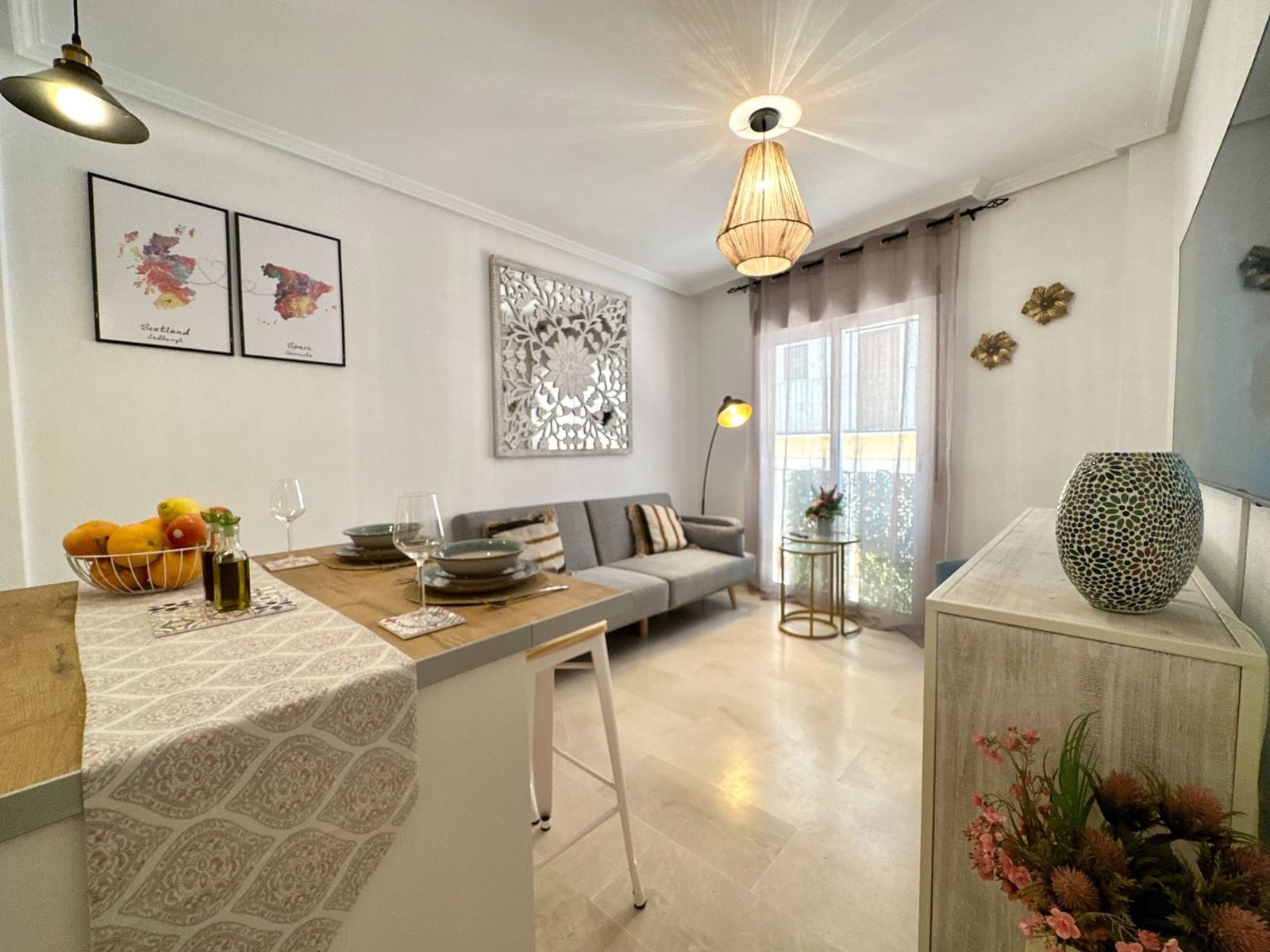 2 Zimmer Strandapartment zu vermieten in Garrucha mit Garage - 895 € (Ref: 9603192)