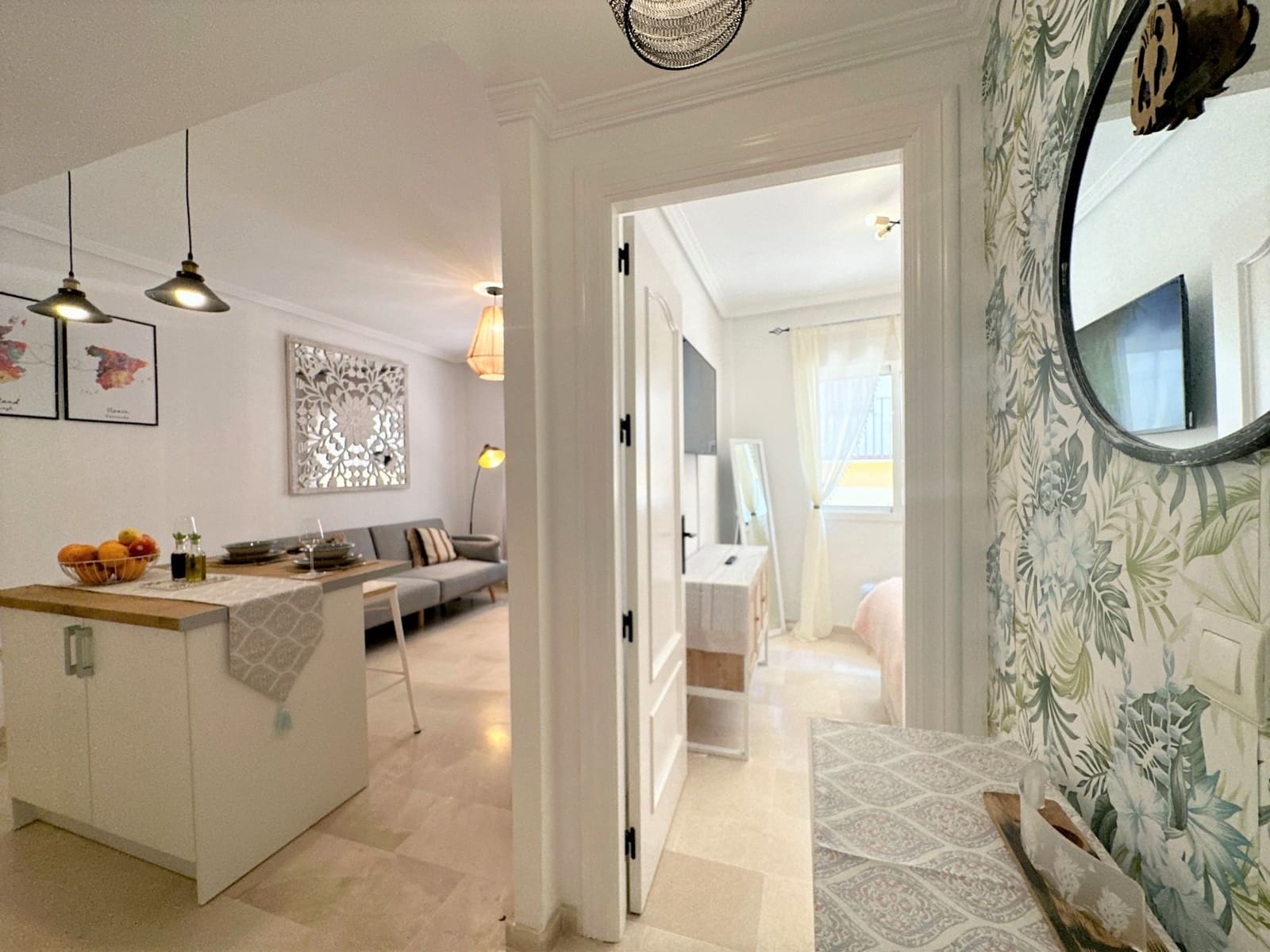 2 Zimmer Strandapartment zu vermieten in Garrucha mit Garage - 895 € (Ref: 9603192)