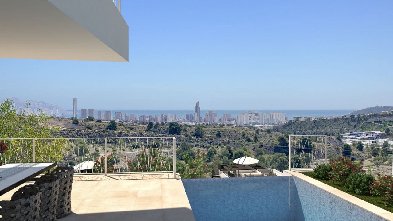 Chalet de 3 habitaciones en Finestrat en venta con piscina - 455.000 € (Ref: 9603204)