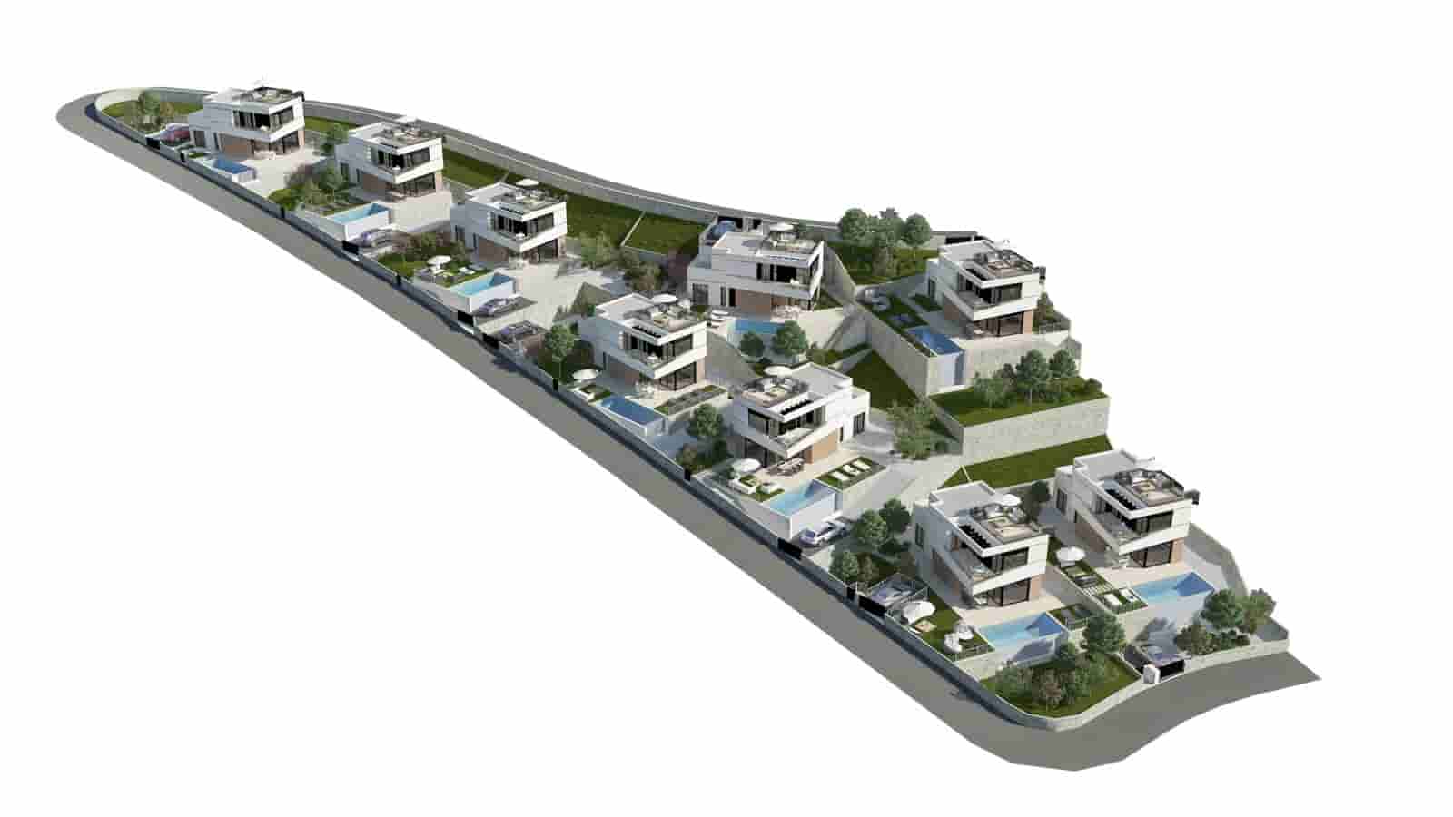 Chalet de 3 habitaciones en Finestrat en venta con piscina - 455.000 € (Ref: 9603204)