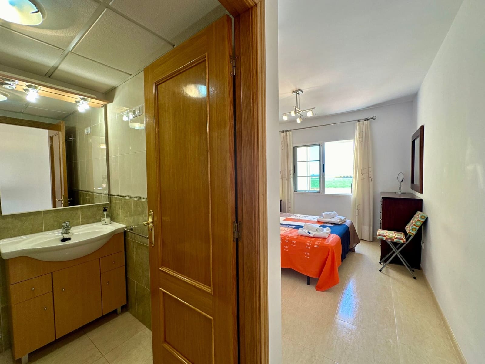 2 soverom Strandleiligheter til leie i Palomares med svømmebasseng garasje - € 795 (Ref: 9851320)