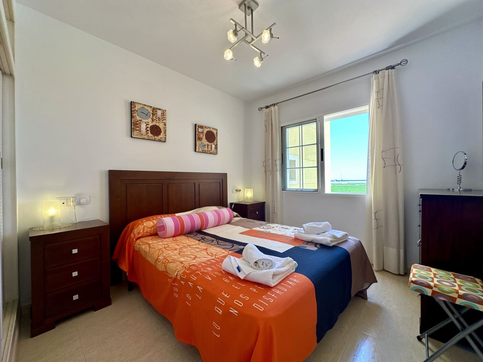 2 soverom Strandleiligheter til leie i Palomares med svømmebasseng garasje - € 795 (Ref: 9851320)