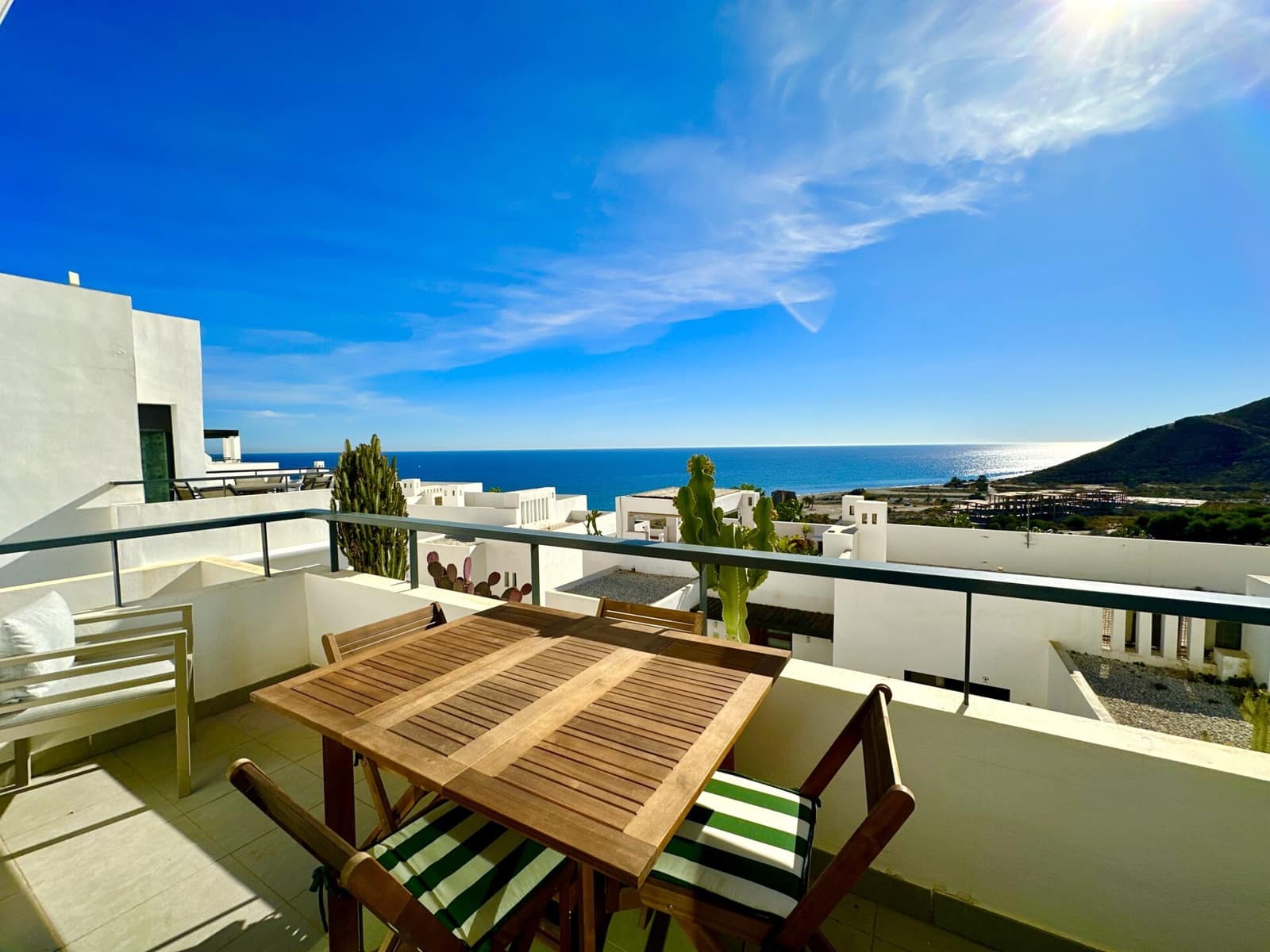 2 bedroom Penthouse for rent in Mojacar with pool garage - € 1,000 (Ref: 9893947)