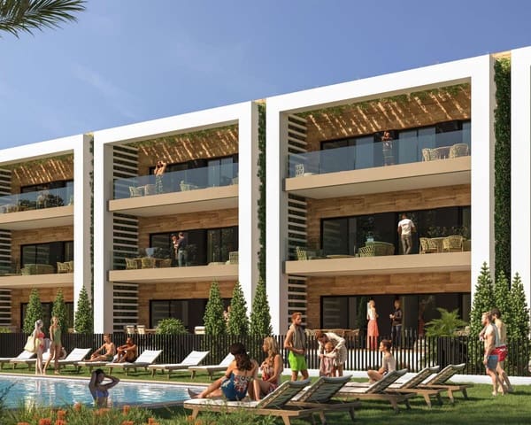 Apartamento de 3 habitaciones en Las Lomas de Rame - Bahía Bella, Los Alcázares en venta con piscina garaje - 390.000 € (Ref: 10000985)