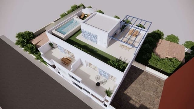 1 soverom Leilighet til salgs i Torre de la Horadada, Pilar de la Horadada med svømmebasseng - € 245 900 (Ref: 10000988)