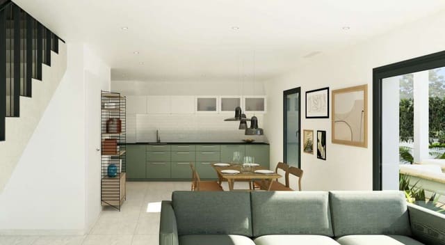 3 quarto Moradia Geminada para venda em Monte y Mar, Santa Pola com piscina garagem - 410 000 € (Ref: 10024634)