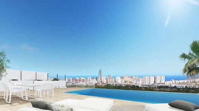 4 Zimmer Villa zu verkaufen in Balcón de Finestrat - Terra Marina, Finestrat mit Pool Garage - 1.400.000 € (Ref: 10062684)