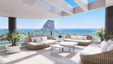 4 Zimmer Apartment zu verkaufen in Cometa - Carrió, Calpe / Calp mit Pool Garage - 970.000 € (Ref: 10088466)