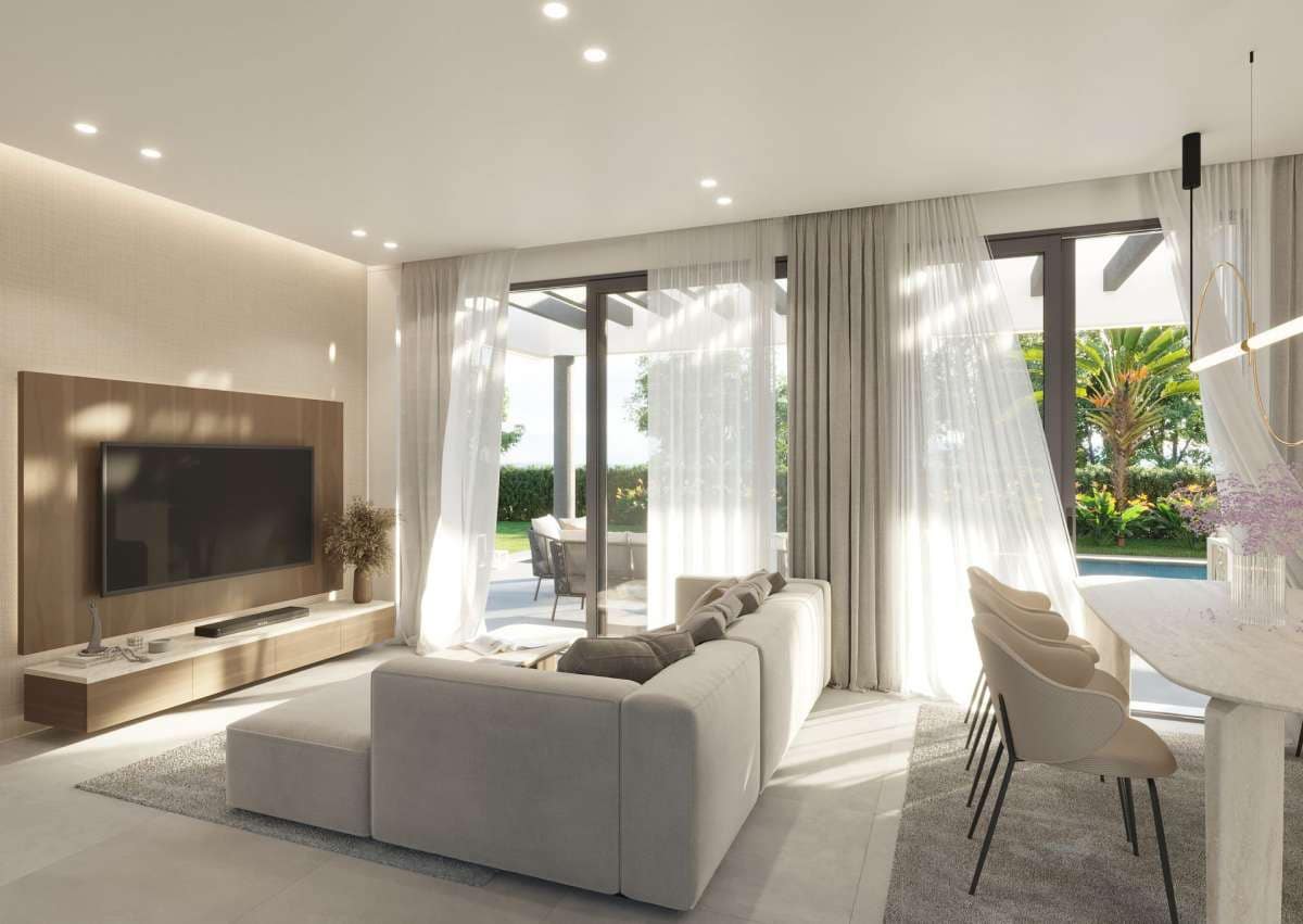 Pareado de 2 habitaciones en Finestrat en venta con piscina garaje - 578.500 € (Ref: 10088471)