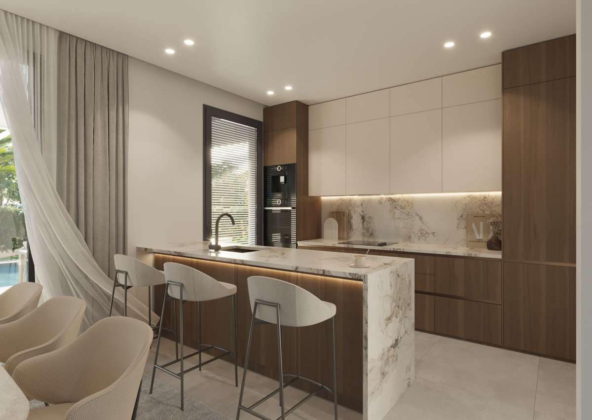 Pareado de 2 habitaciones en Finestrat en venta con piscina garaje - 578.500 € (Ref: 10088471)
