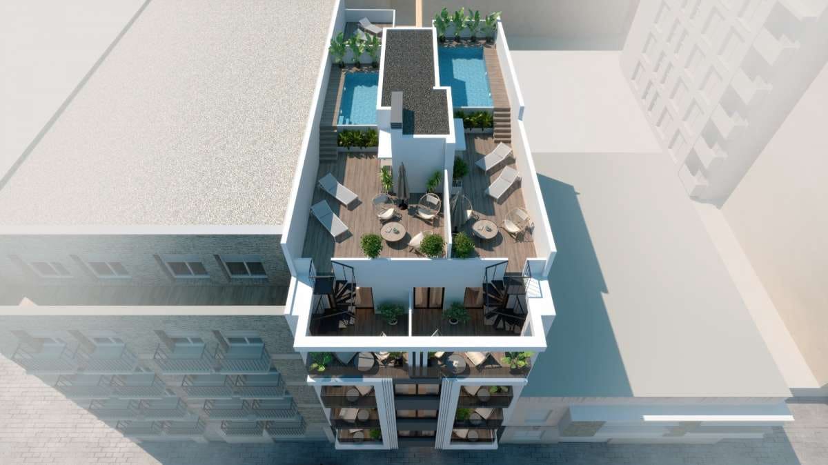 1 soverom Leilighet til salgs i Torrevieja med svømmebasseng - € 235 000 (Ref: 10103699)