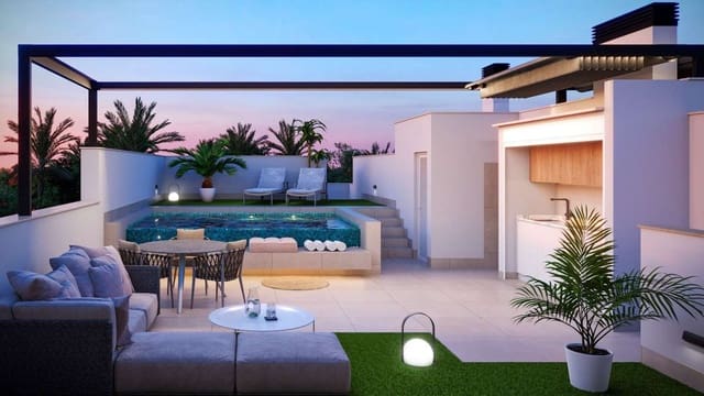 3 Zimmer Bungalow zu verkaufen in Pilar de la Horadada ciudad, Pilar de la Horadada mit Pool Garage - 439.000 € (Ref: 10103762)