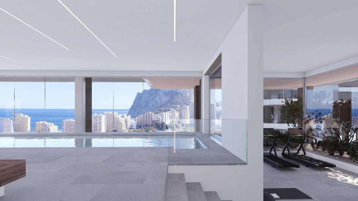 2 camera da letto Appartamento in vendita in Calpe / Calp con piscina garage - 668.400 € (Rif: 10103774)