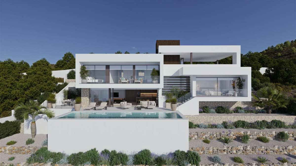 4 chambre Villa/Maison à vendre à Altea avec piscine garage - 2 400 000 € (Ref: 10103839)