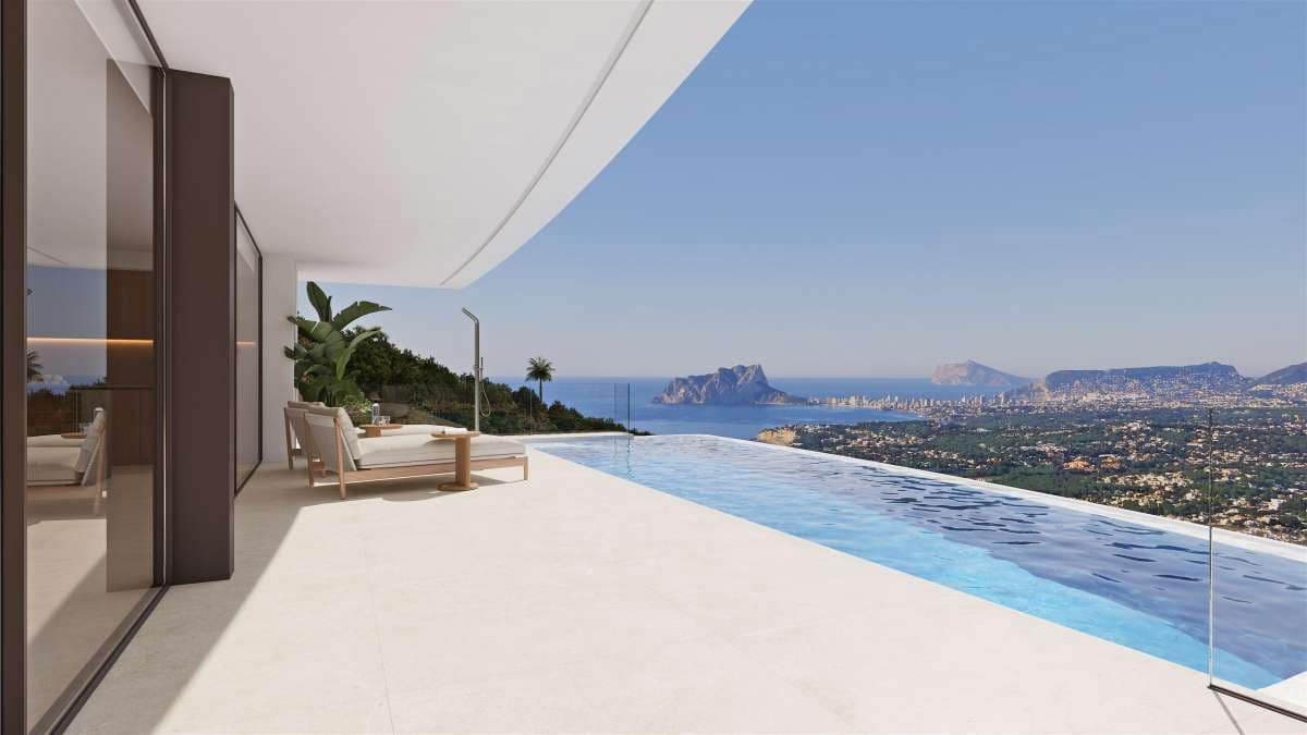 3 sovrum Villa till salu i Cumbre del Sol med pool garage - 2 165 000 € (Ref: 10103932)