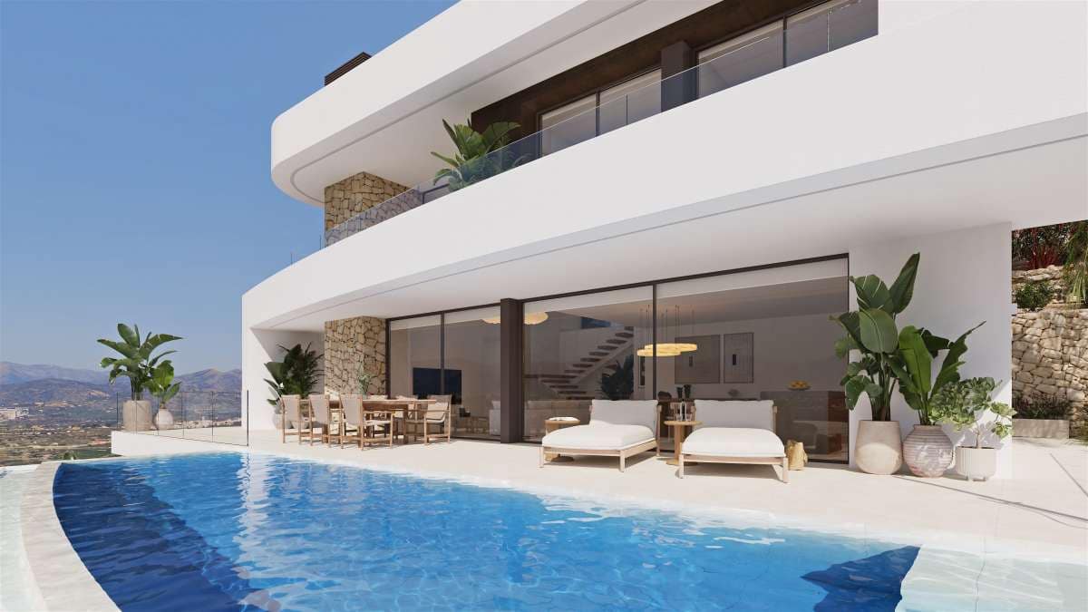 3 sovrum Villa till salu i Cumbre del Sol med pool garage - 2 165 000 € (Ref: 10103932)