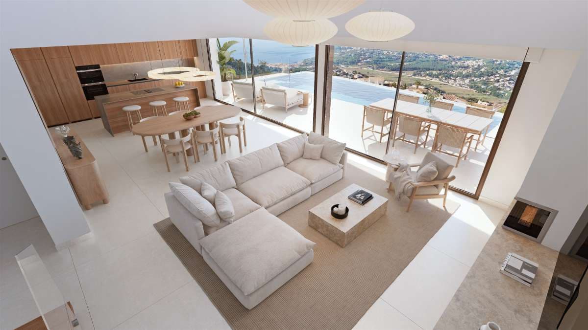 3 sovrum Villa till salu i Cumbre del Sol med pool garage - 2 165 000 € (Ref: 10103932)