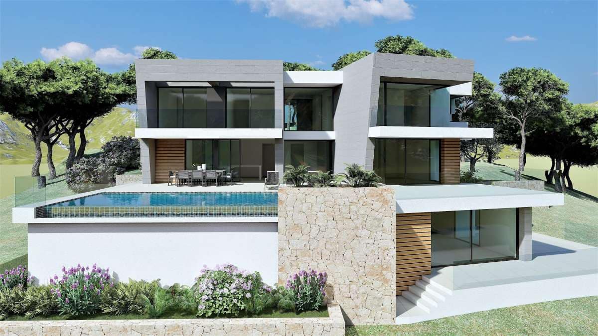 3 chambre Villa/Maison à vendre à Benitachell / Benitatxell avec piscine - 2 450 000 € (Ref: 10103995)