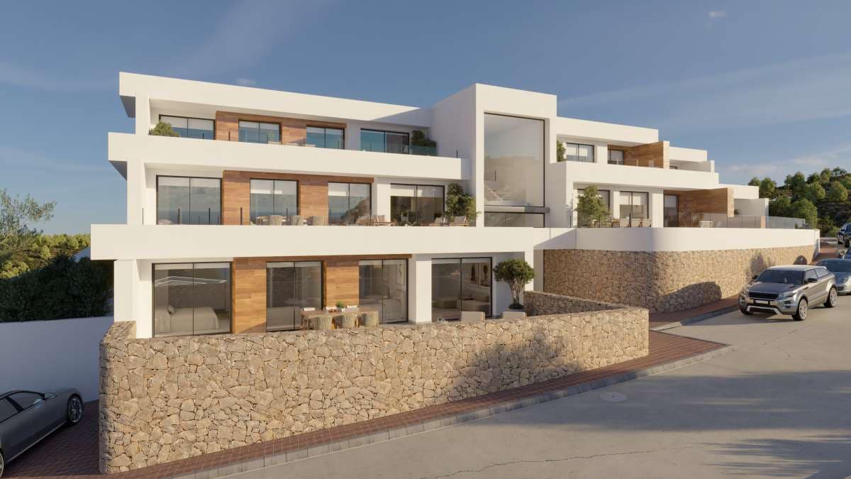 3 makuuhuone Huoneisto myytävänä paikassa Cumbre del Sol mukana uima-altaan - 612 000 € (Ref: 10104011)