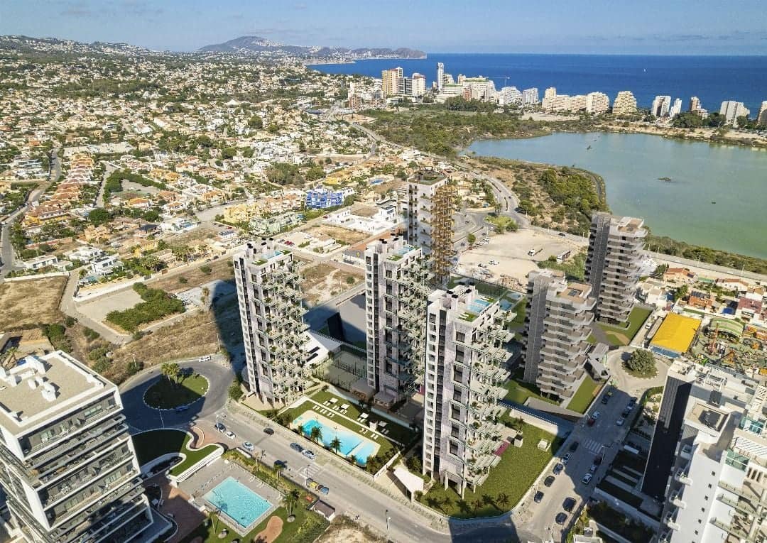 2 sypialnia Apartament na sprzedaż w Calpe / Calp z basenem garażem - 475 000 € (Ref: 10104038)