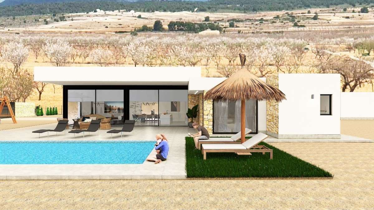3 soverom Villa til salgs i Pinoso med svømmebasseng garasje - € 570 000 (Ref: 10104236)