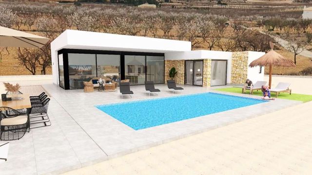3 slaapkamer Villa te koop in Pinoso met zwembad garage - € 570.000 (Ref: 10104236)