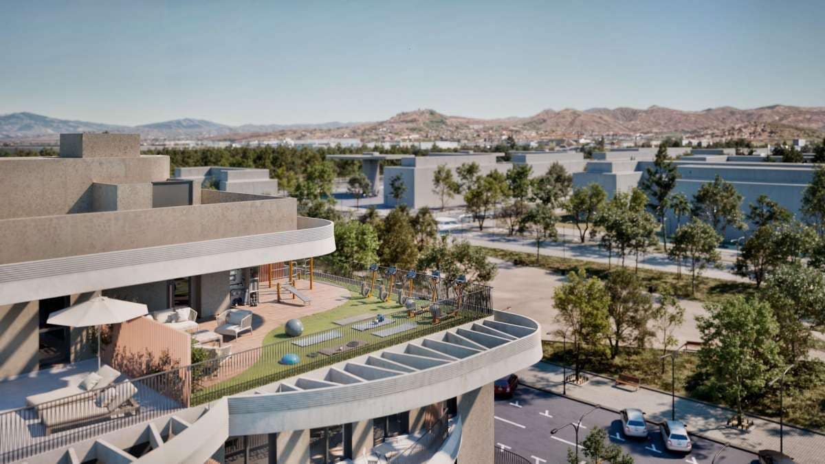 3 sovrum Lägenhet till salu i Malaga stad med pool - 387 000 € (Ref: 10117182)