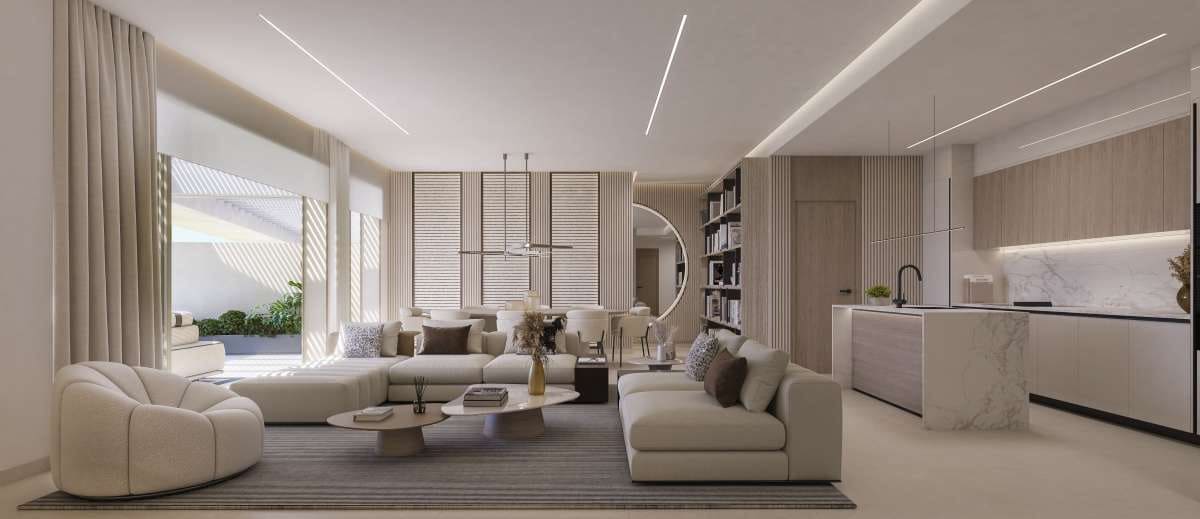 2 sypialnia Apartament na sprzedaż w Marbella z basenem garażem - 1 160 000 € (Ref: 10117252)