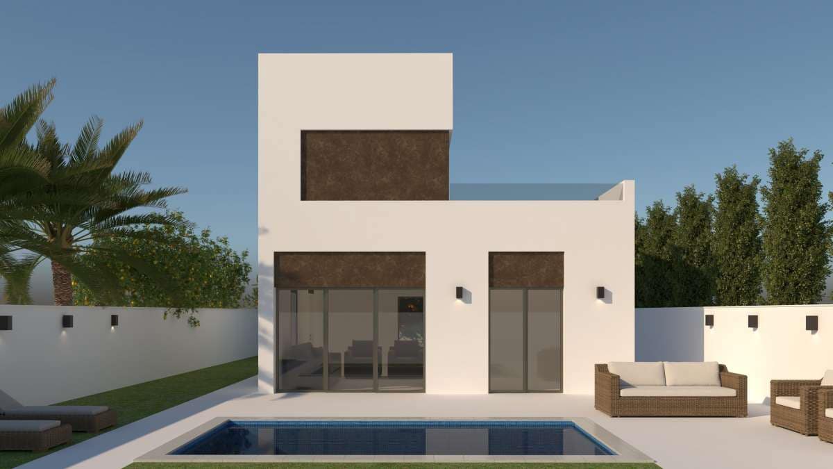 3 Zimmer Villa zu verkaufen in Ciudad Quesada mit Pool Garage - 559.900 € (Ref: 10117259)