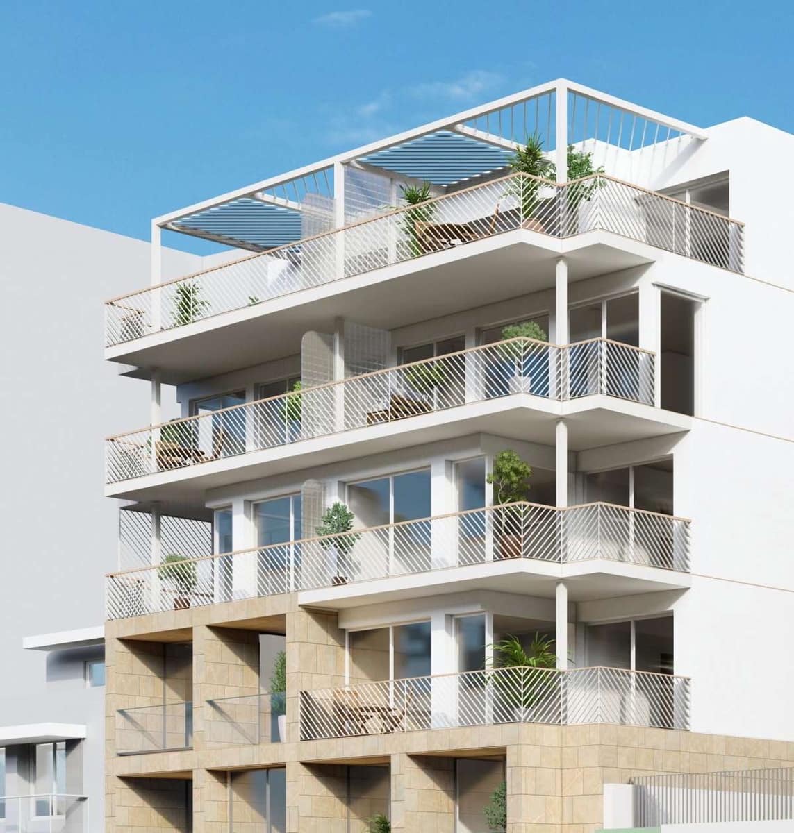 2 makuuhuone Huoneisto myytävänä paikassa La Villajoyosa / Vila Joiosa mukana uima-altaan 
autotalli - 420 000 € (Ref: 10117287)
