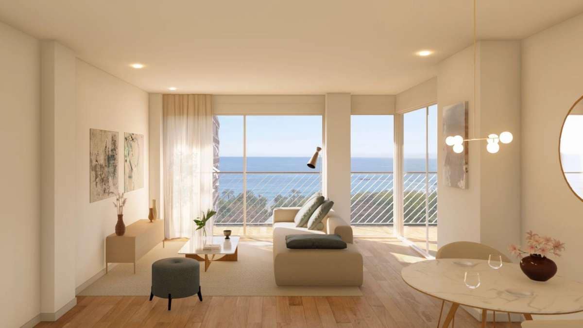 2 makuuhuone Huoneisto myytävänä paikassa La Villajoyosa / Vila Joiosa mukana uima-altaan 
autotalli - 420 000 € (Ref: 10117287)